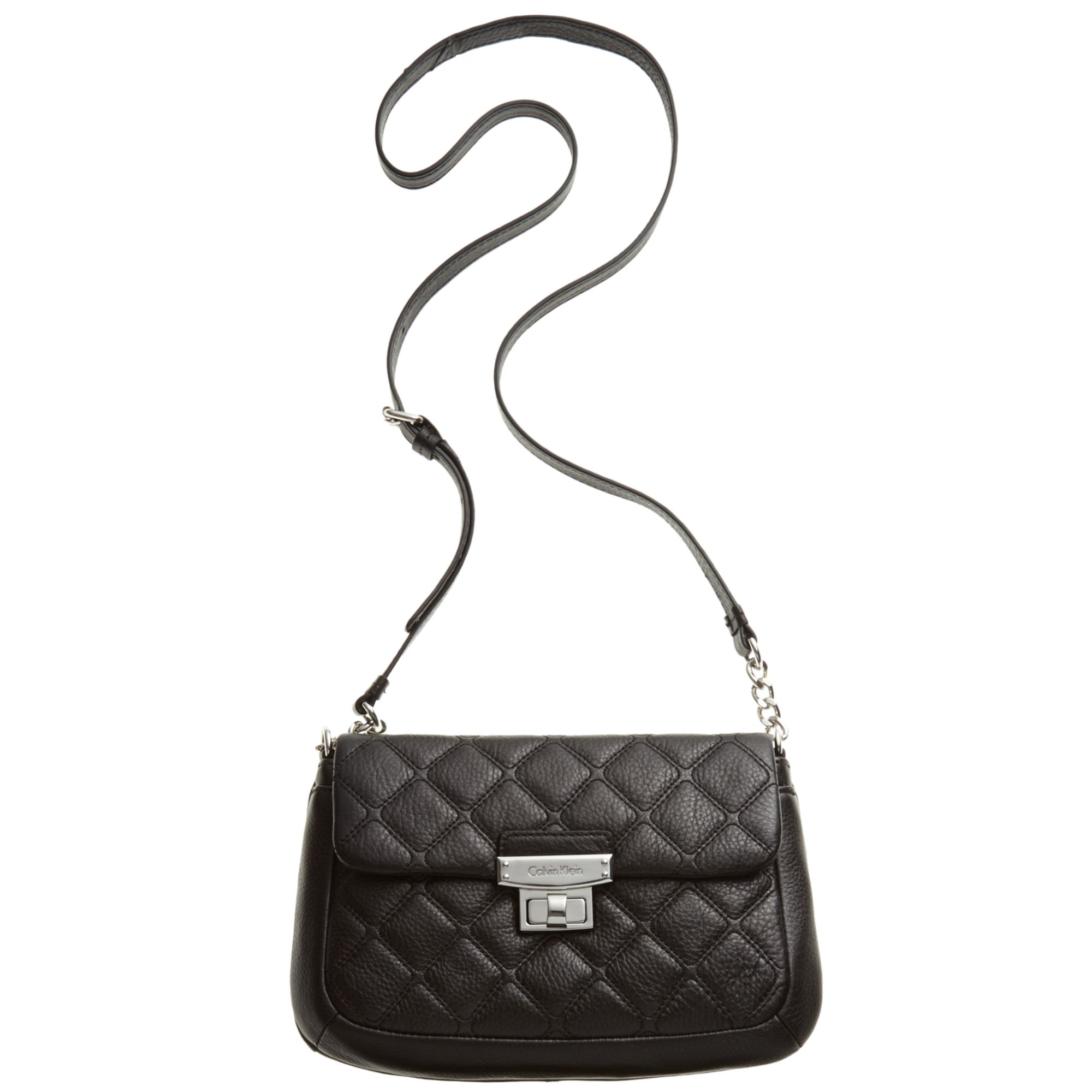 calvin klein quilted crossbody bag