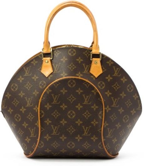 Louis Vuitton Brown Monogram Canvas Ellipse MM Handbag in Brown | Lyst