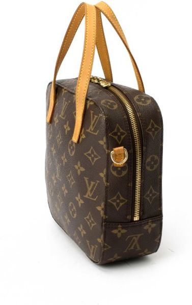 Louis Vuitton Canvas Spontini Convertible Bag in Brown | Lyst