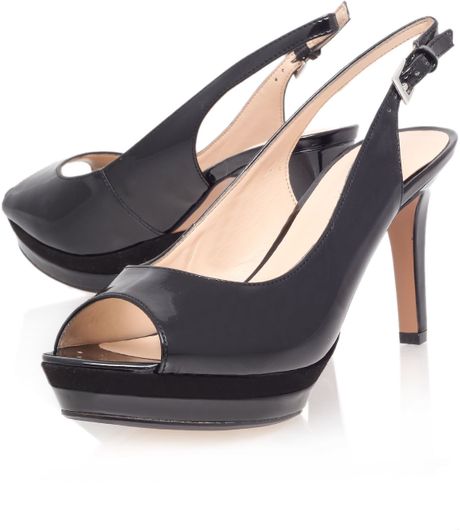 Nine West Able23 High Heel Court Shoes in Black | Lyst