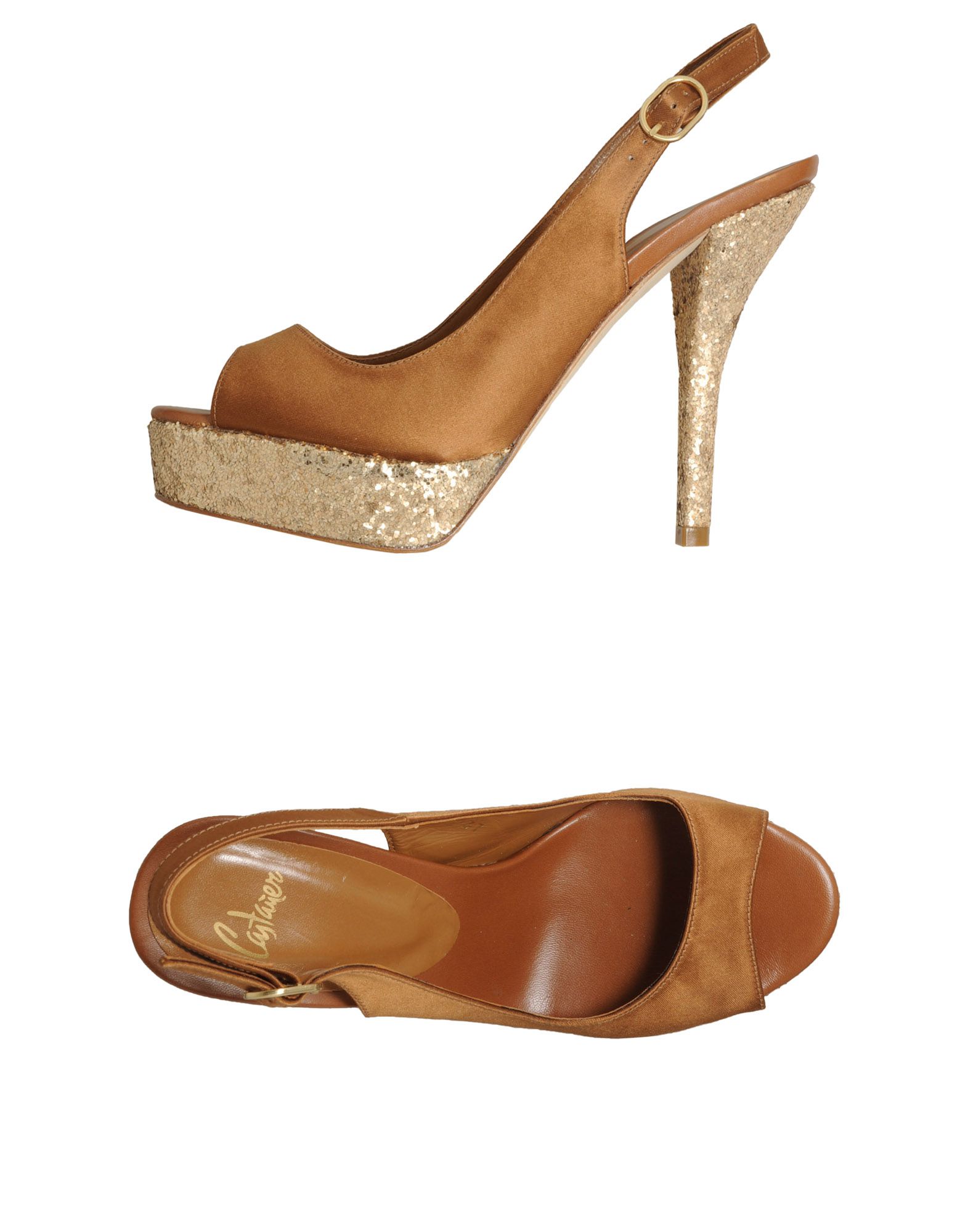 Castaner Platform Sandals in Brown | Lyst