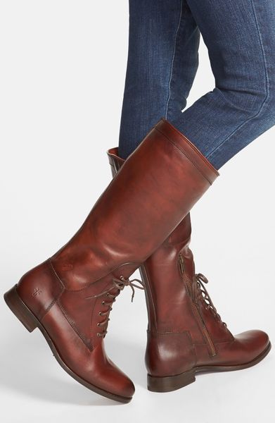 frye melissa lace boot