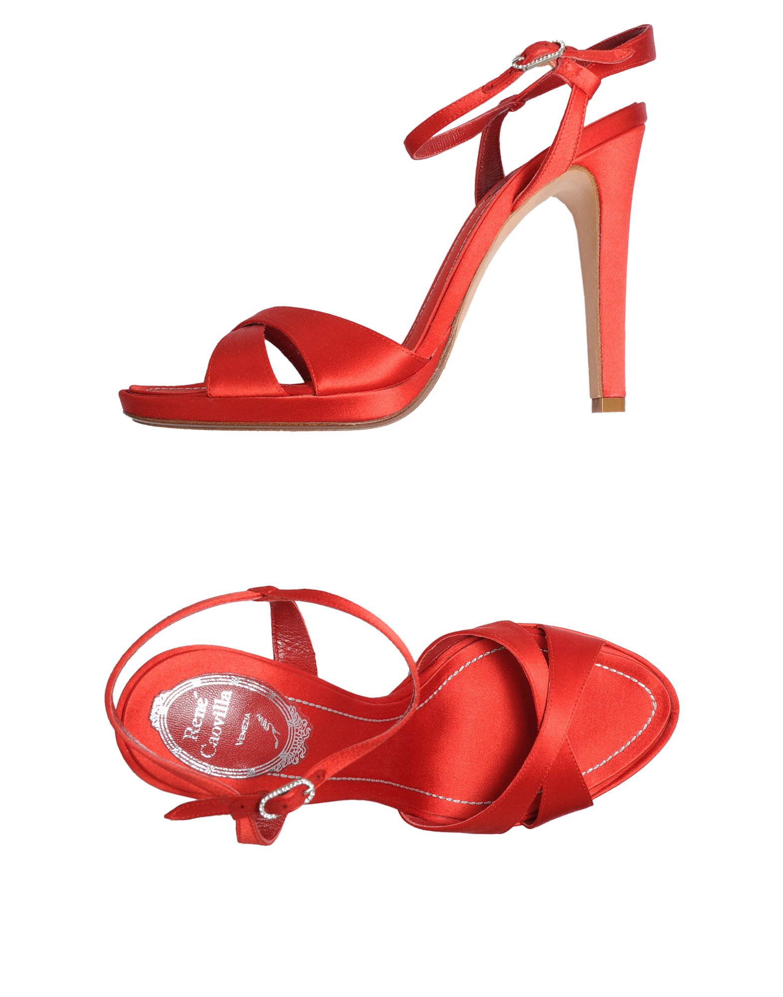 rene caovilla platform sandals