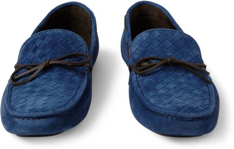 blue bottega veneta shoes