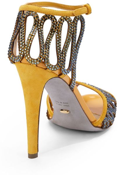 rhinestone ankle strap pumps