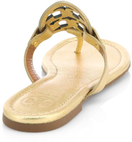 tory burch miller sandals pewter