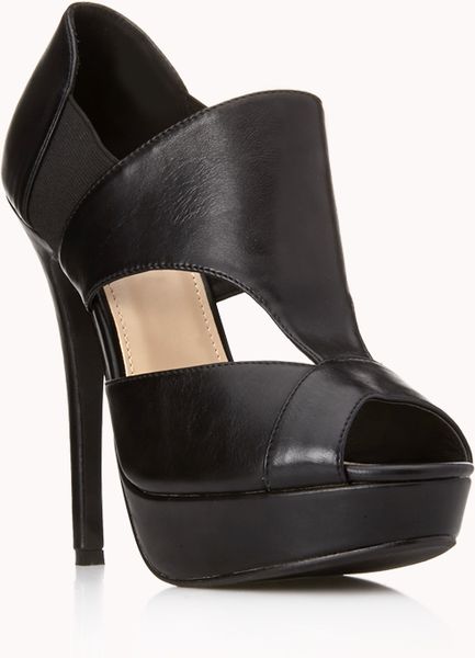 platform heels forever 21