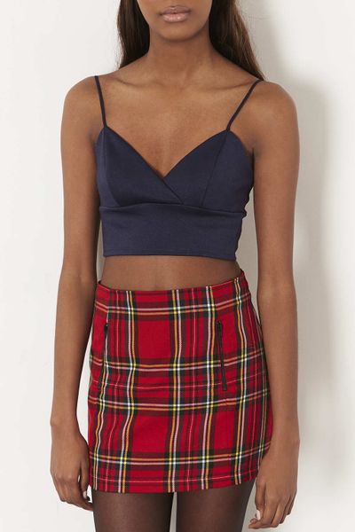 tie front bralet