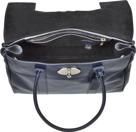 midnight blue mulberry bag