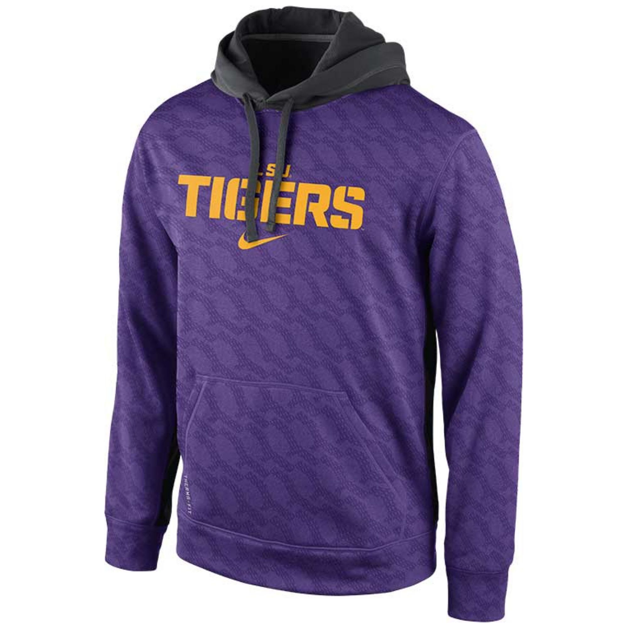 Nike Mens Lsu Tigers Thermafit Hoodie Sweatshirt in Purple for Men | Lyst