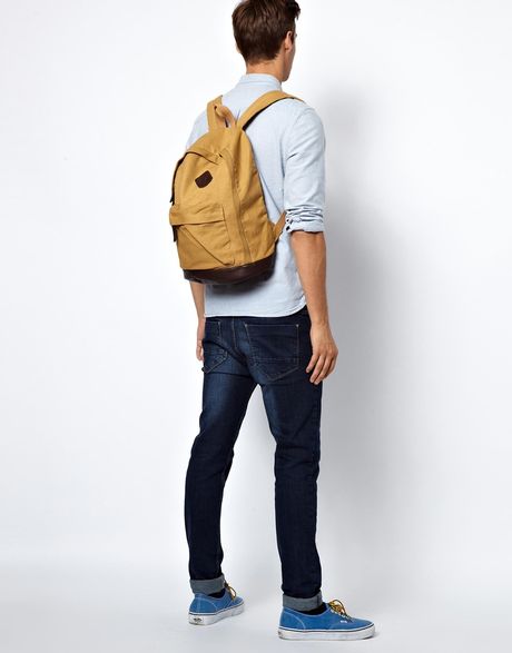 Asos Asos Backpack in Brown for Men (Tan) | Lyst