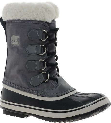 sorel winter carnival boots grey