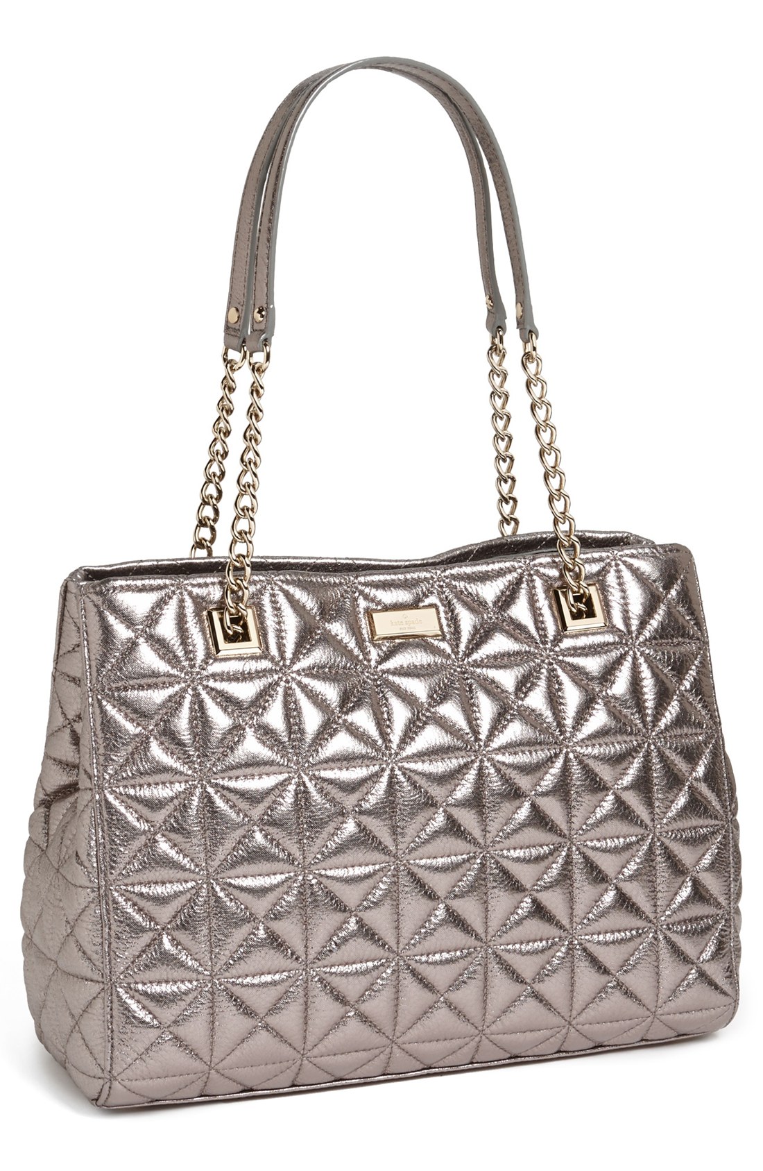 Kate Spade Sedgwick Place Large Phoebe Shoulder Bag in Gray (Dark Grey