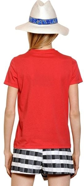 red kenzo tshirt