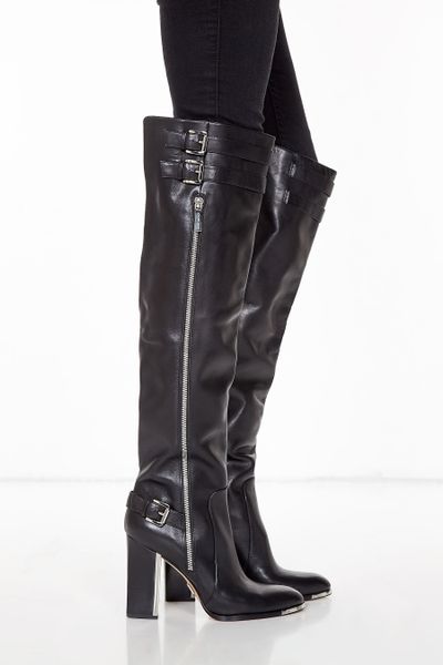 high heel boots michael kors
