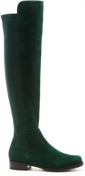 stuart weitzman green boots