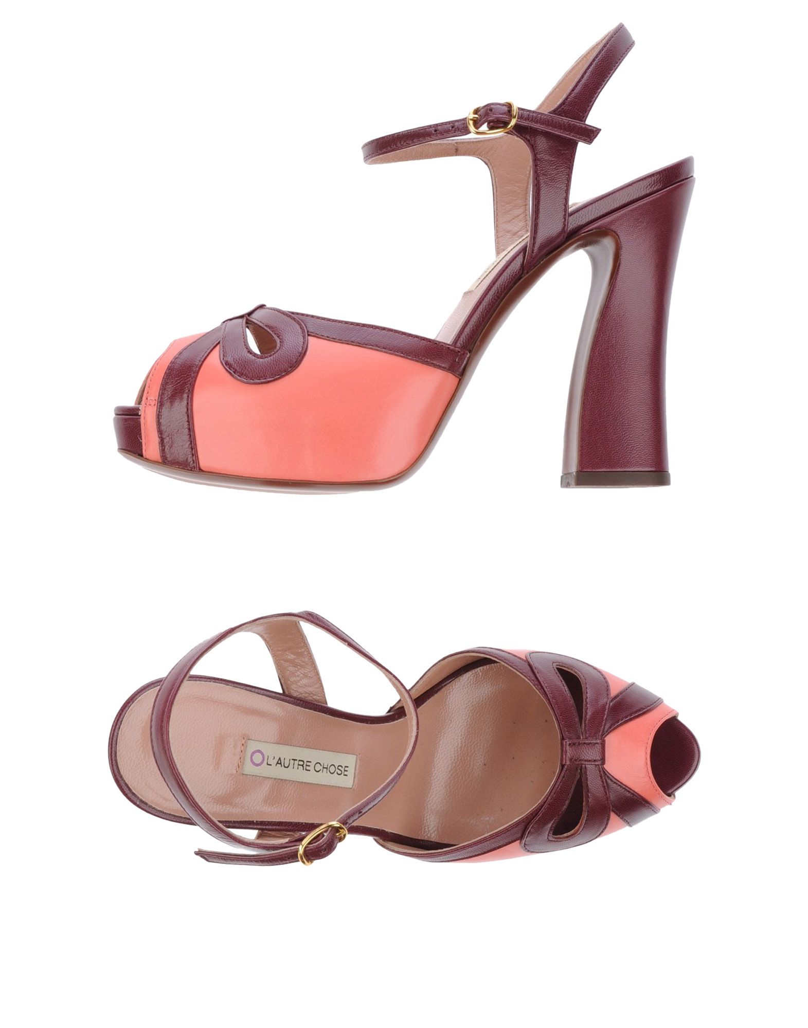 autre Chose Highheeled Sandals in Pink (Pastel pink) | Lyst