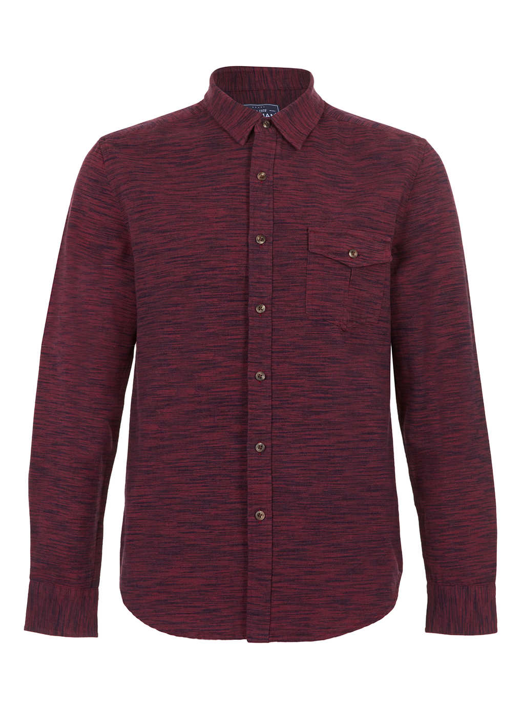 boys burgundy flannel