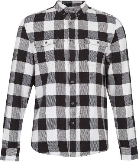 topman flannel shirt