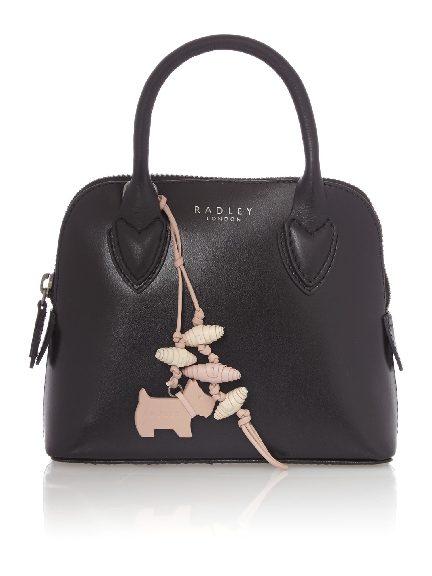 Radley Aldgate Plain Black Leather Multiway Mini Bag in Black Lyst