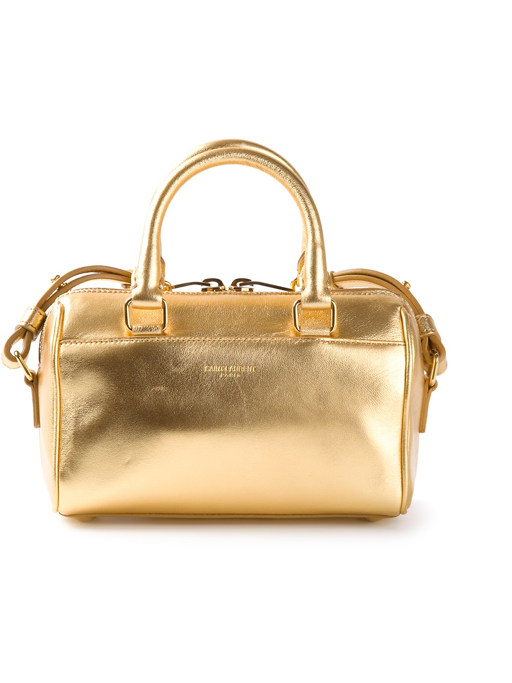 Saint Laurent Classic Duffle Bag in Gold (metallic) Lyst