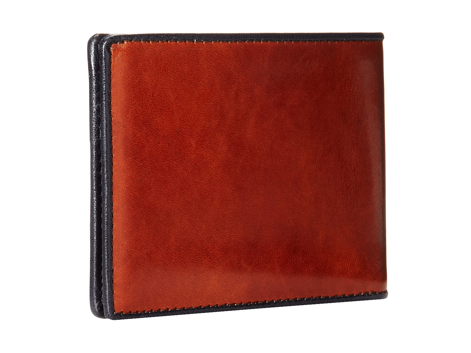 Bosca Montreal Collection Small BiFold Wallet in Brown for Men