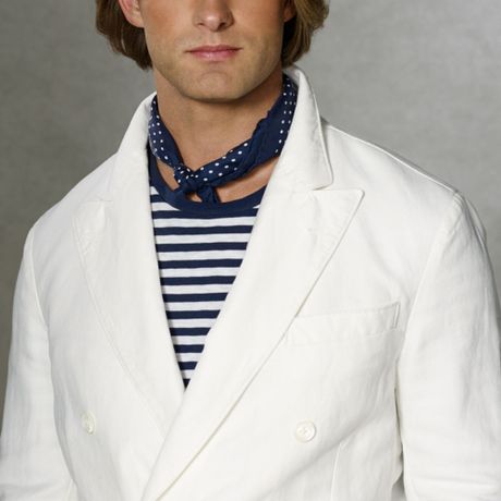 Polo Ralph Lauren Linen Westcott Sport Coat in White for Men (Antique White) | Lyst