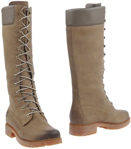 khaki timberland boots womens