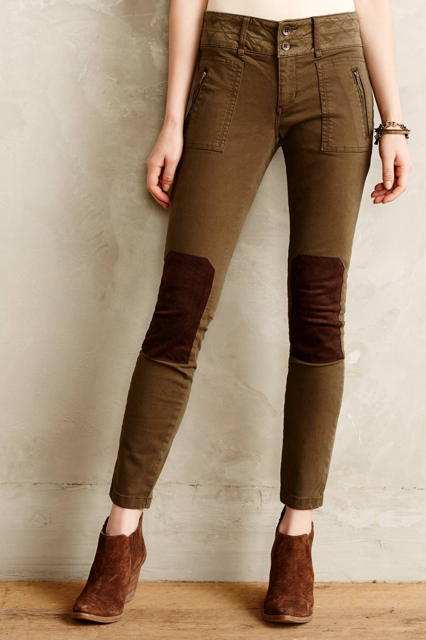 pilcro-patched-moto-leggings-in-brown-washed-olive-lyst