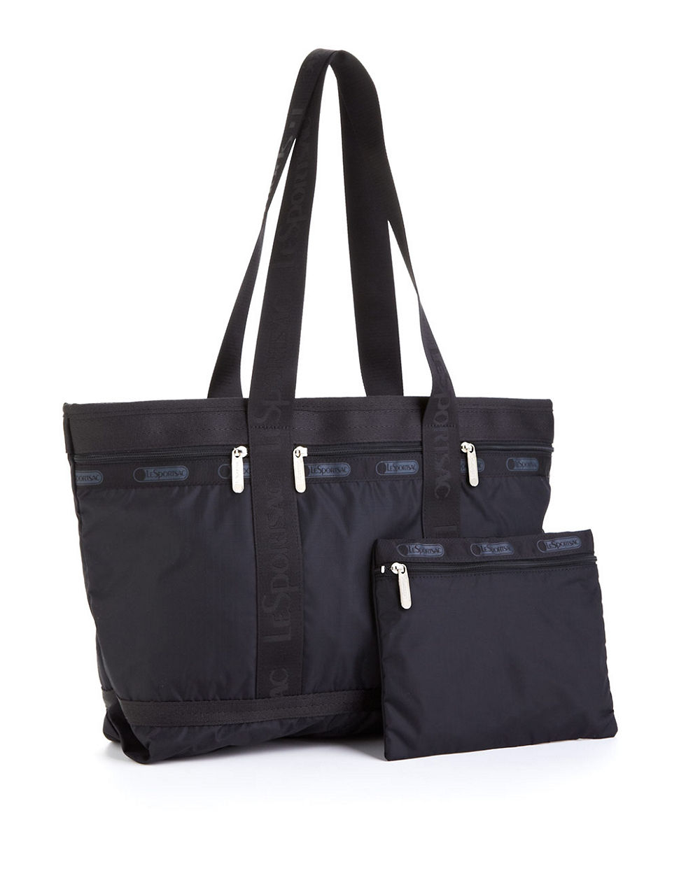 Lesportsac Medium Travel Tote Bag in Black Lyst