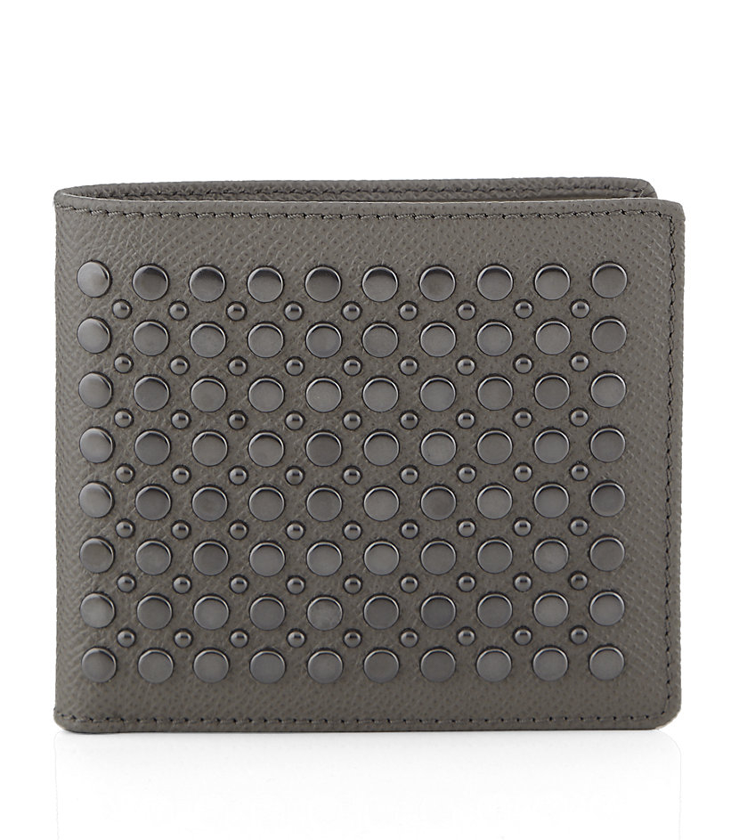 Burberry Studded Leather Folding Wallet in Multicolor for Men (multi