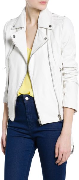 white jacket mango