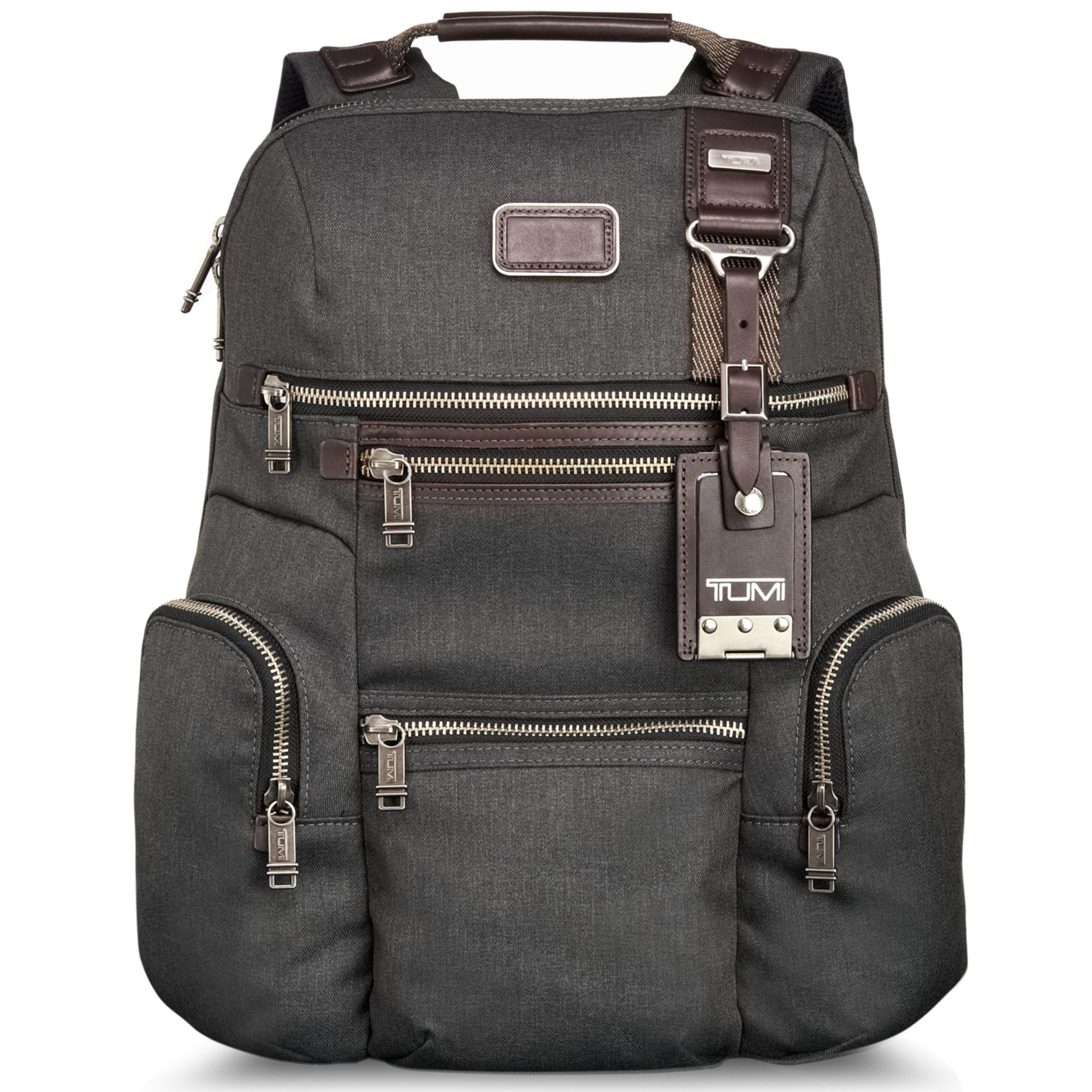 Tumi Alpha Bravo Knox Backpack in Gray for Men (Anthracite) | Lyst