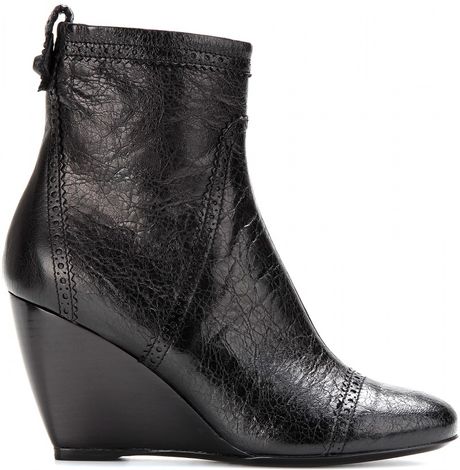 balenciaga wedge boots