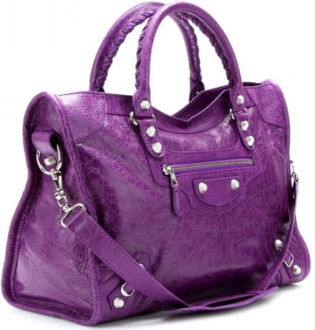 giant 12 mini city leather tote