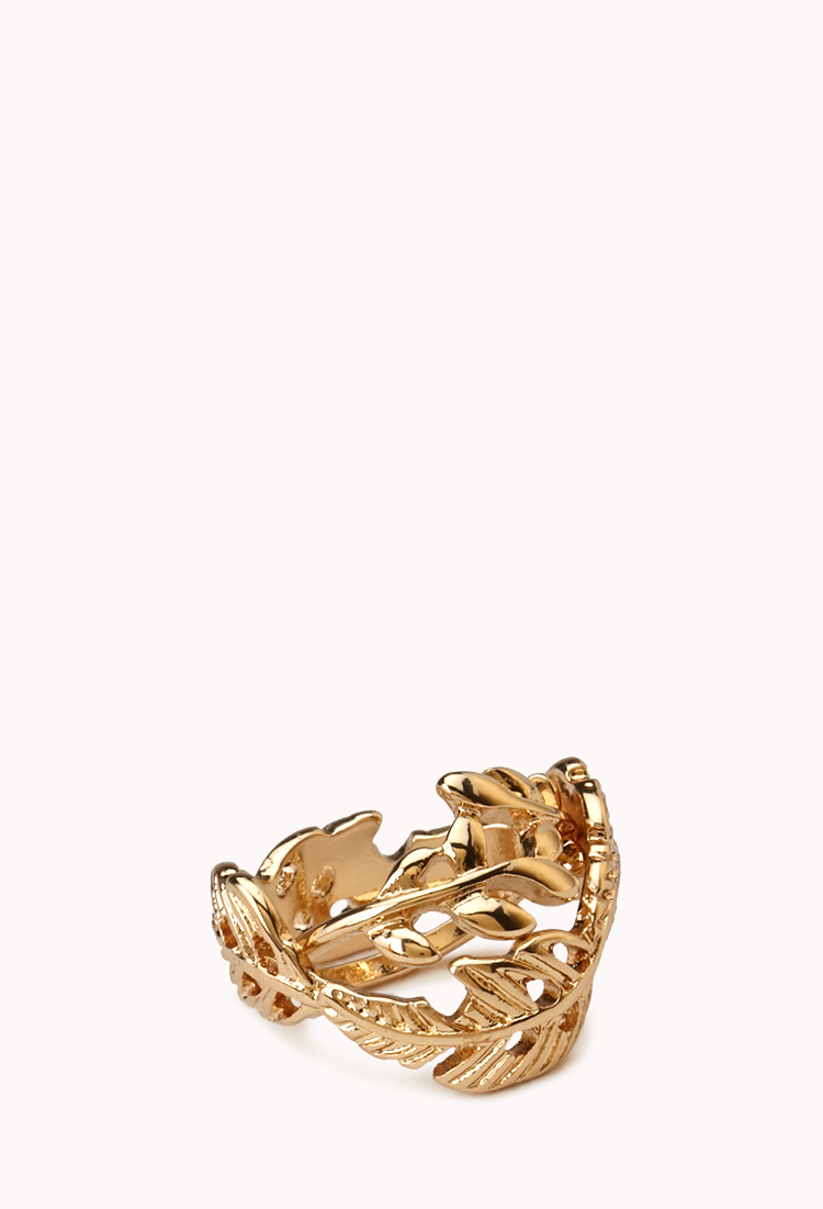 Forever 21 Downtoearth Ring Set in Gold