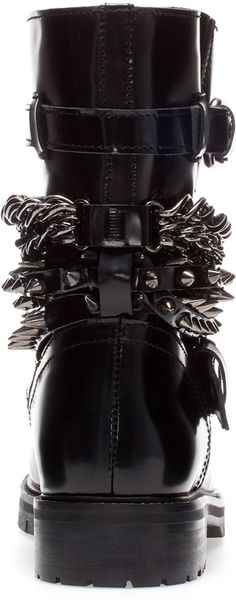 zara ankle boots with chains