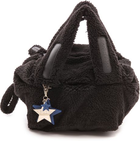 see by chloe black shoulder bag
