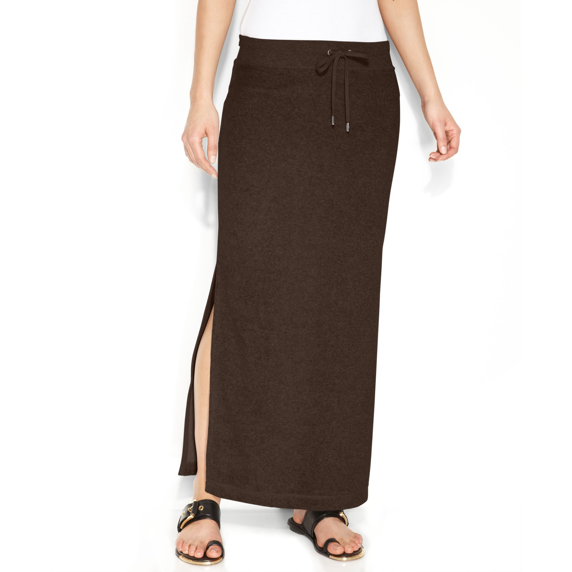 drawstring maxi