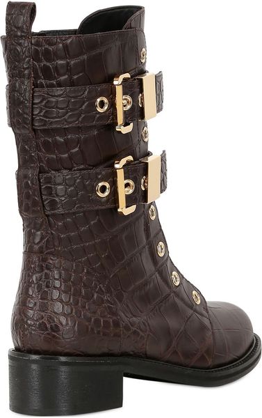 combat boot crocs