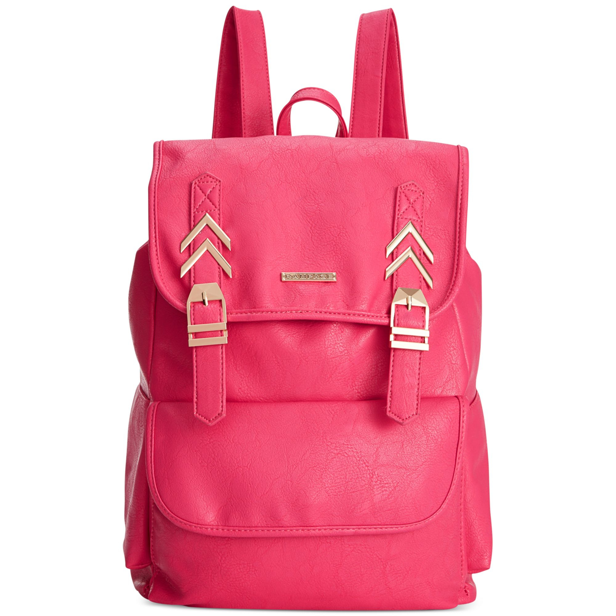 Rampage Chevron Hardware Backpack in Pink Lyst