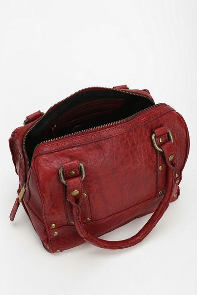 Will Leather Goods Mariella Mini Duffel Bag in Red | Lyst