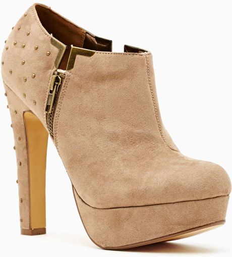 platform womens booties