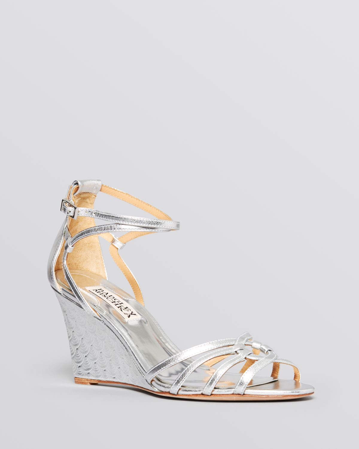 badgley mischka low wedge