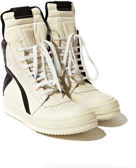 rick owens women's geobasket sneakers