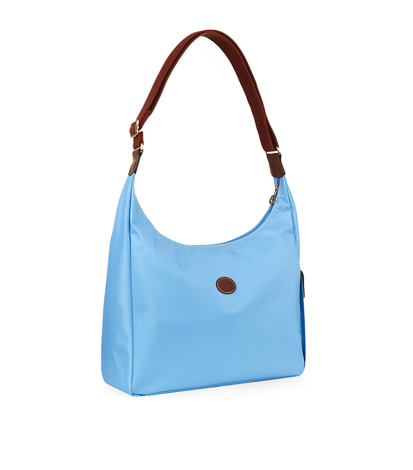 Longchamp Le Pliage Hobo Bag in Blue Lyst