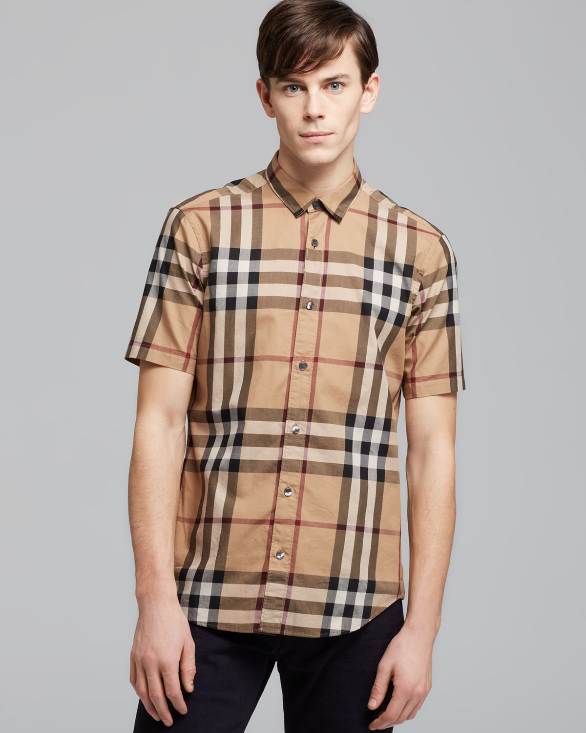 bloomingdales mens burberry shirts