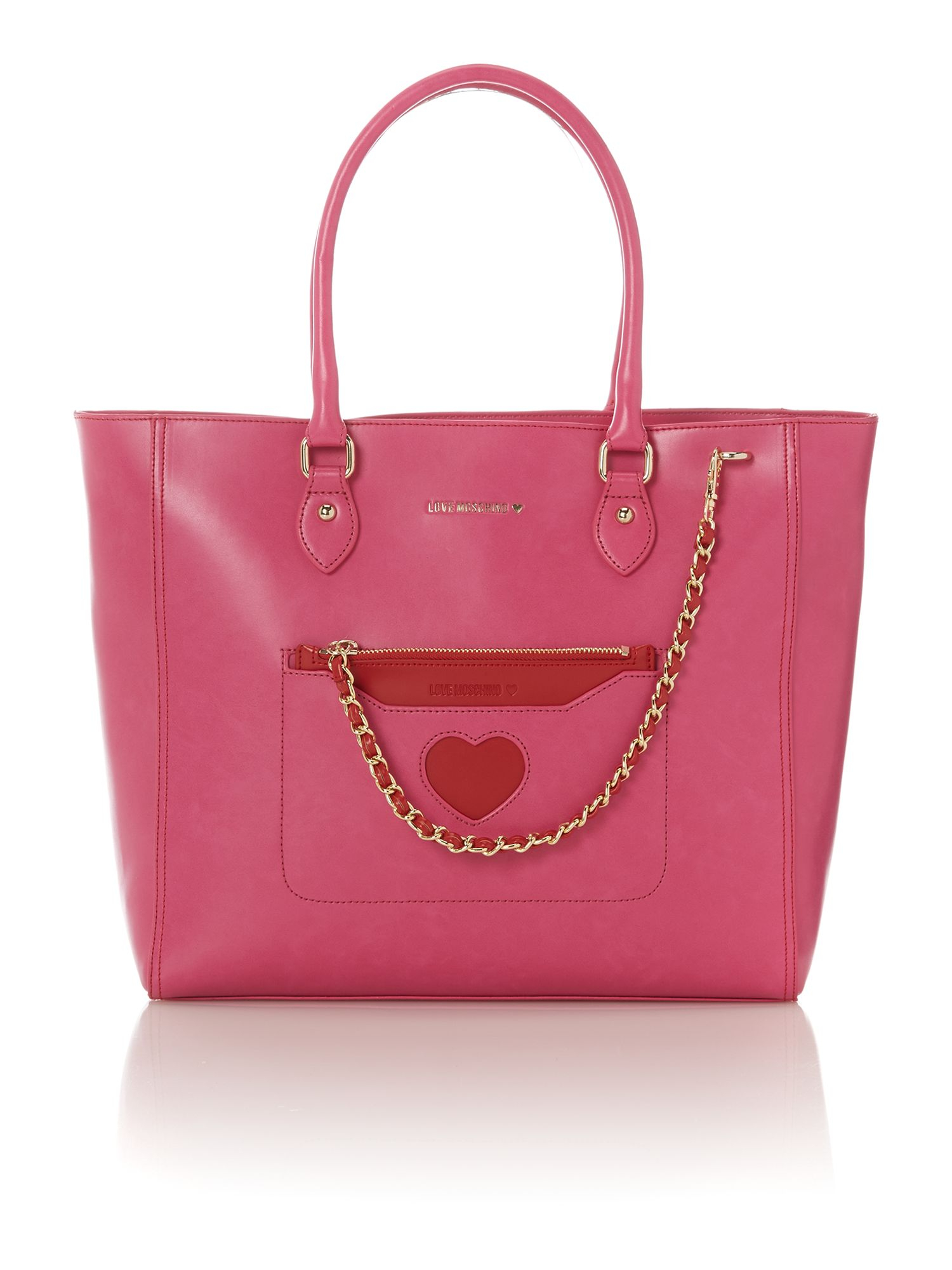 moschino purse pink