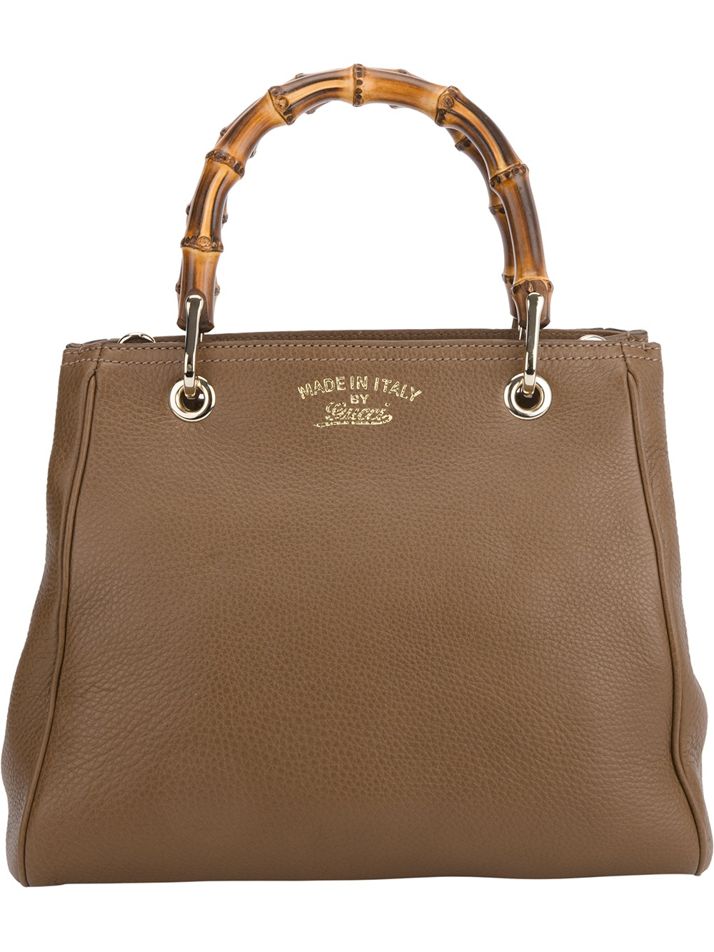Gucci Bamboo Tote Bag in Brown (bamboo) | Lyst