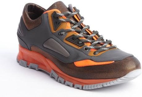 neon laces for running shoes lanvin neon orange and grey lace up running shoes in neon laces for running shoes lanvin neon orange and grey lace up running shoes in